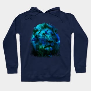 Blue lion Hoodie